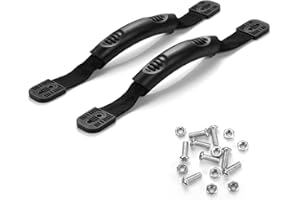 SAVITA Poignées de Transport de Kayak - Remplacement Avec 8 Vis pour Canoë et Bateau - Poignées Latérales Avec Quincaillerie