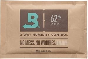 Weedness Boveda Hygro Pack 67 grammi 62% Umidità – Erbe Essiccazione Femminilizzare Raccolto Coltivazione Coltivazione per interni ed esterni