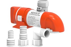 SEAFLO 14B Series Pompe de cale automatique à profil bas 12 V 1100 GPH