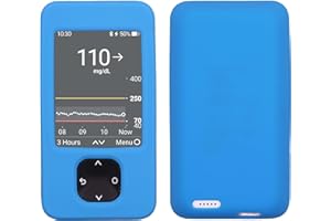 usastar-SNK Silikon-Schutzhülle für Dexcom G7 Receiver, Blau