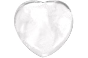 Morella Portafortuna a forma di cuore gemma pietre preziose 3 cm in un sacchetto di velluto