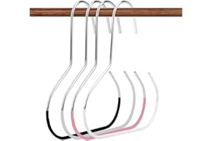 BOXOB 4 Szt. Wieszaki na Czapki Baseballowe, Organizer Czapki Baseballowe Wieszaki do Szafy na Szaliki Paski Krawaty Torebki (4 Kolory)