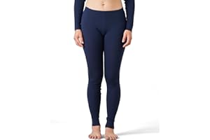 LAPASA Pantalon Thermique Femme 100% Laine Mérinos Leggings Chaud Automne/Hiver L49