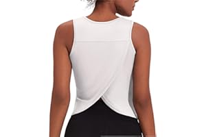 Weardear Damen Tank Top Sommer Sports Shirts Oberteile Frauen Open Back Tank Tops Training Racerback Fitness S-XXL