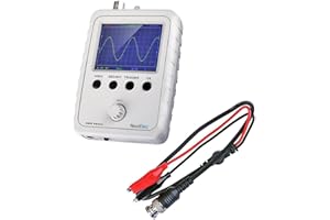 JYETech 'DSO Shell' Osciloscopio Kit de Bricolaje con Caja y Sonda de NooElec. Osciloscopio de Almacenamiento Digital de Bajo Costo con Pantalla 2.4" LCD TFT. DSO150, DSO 150,15001K