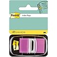 Post-it Index Flags, Medium, Purple, 1 Dispenser 25.4 mm x 43.2 mm, 50 Flags - To Mark, Highlight or Color Code Important Information