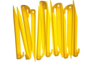 Young Wolf 20 piquets de Tente en Plastique Durable 30 cm de Long