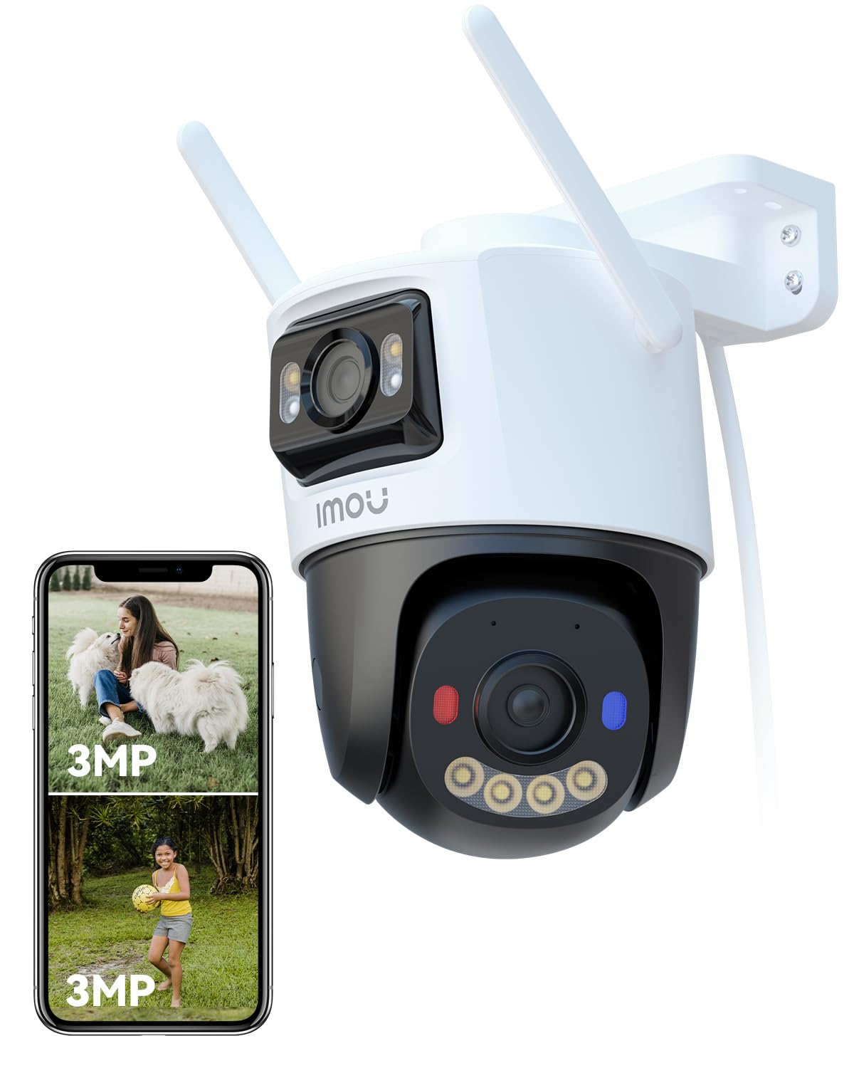 Imou 3MP Dual Lens CCTV Camera Review: Smart Security for Your Home