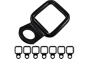 Greluma 8 St Bind fast D-Rings Ankare Byte Kompatibel med 1995-2017 JK YJ TJ JKU Sports Sahara Freedom Rubicon X & Unlimited