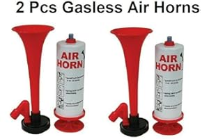 E FAST CE4 Air Horn - Handheld Gasless Pack of 2