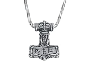 Alchemy Gothic Bindrune Hammer Pendant