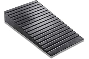 The Ramp People 11cm - 17cm Rubber Kerb Ramp (400mm wide, 1000kg Capacity) Loading Ramp for Cars, Bikes and Pets (11.4cm)