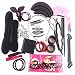 Neverland 24inch 50% Real Hair Training Head Hairdressing Mannequin Head With Makeup Function + Braid Set