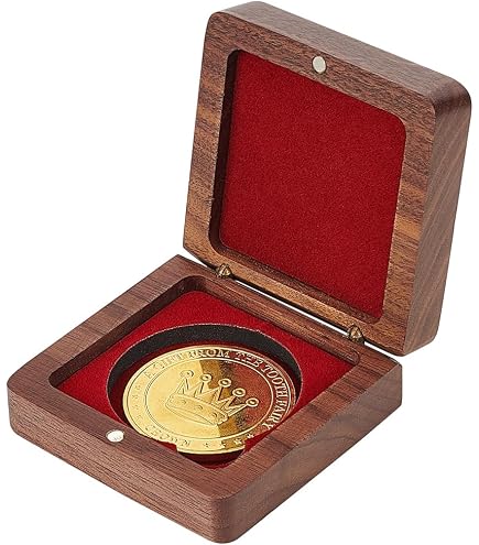 Écrin numismatique Volterra pour 1 monnaie jusqu'à 76mm Écrin numismatique Volterra pour 1 monnaie jusqu'à 76mm