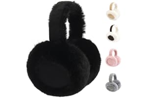 Gajaous Scaldini per Orecchie Invernali, Morbidi Earmuffs Invernali per Condizioni di Freddo, Carini Earmuffs Pieghevoli per Esterni per Donne e Ragazze