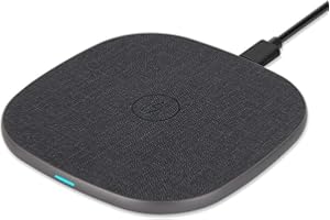 Evershop Fast Wireless Charger, Induktive Ladestation Kabelloses Laden für iPhone 15 13 12 11 14/Pro/XS/X/8/8 Plus, Fast Qi Ladestation für Samsung Galaxy S23/S22/S21/S10/Note 9/8,Huawei P30/60 Pro