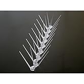 Kuş Kovar (10 Adet, 50cm- toplam 5mt) Profesyonel Kuş Kovucu Dikenli Sistem, Bina &Ccedil;atı ve Balkon Koruma, G&uuml;vercin, Martı, Kar