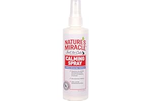 NATURE'S MIRACLE Milagro de la Naturaleza sólo para Gatos calmante Spray estrés Reducir fórmula, 8-Ounce (p-5780)