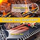 BBQ Grillmatte , Mixigoo Grillmatten zum Grillen und Backen – Bild 5