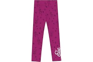 L&K-II Thermoleggings Mädchen Disney Motive Winter Leggings Hose Mädchen gefütterte Leggings 4606