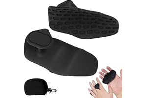 HAO ZHU Gym Hand Grips, Anti-Slip Workout Rubber Weight Grips, Weight Lifting Anti-Slip Gym Grips, for Training and Exercise, Weight Lifting, Dumbbell, Deadlift