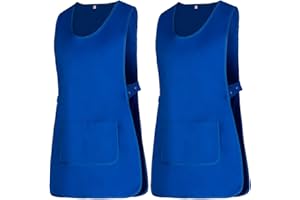 MISEMIYA - Confezione 2 unità - Grembiule di Pulizia Uniforme da Lavoro CLINICO Medico Pulizia Veterinario Sanitario OSPITALITÀ - RIF.868