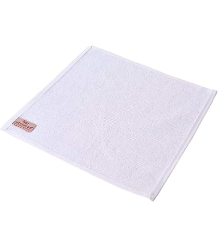 10er Pack Seiflappen Aus Baumwolle – Weiße Waschlappen 30x30 Cm