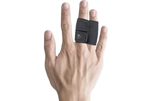 VerteLife Fingerschiene Weicher & Bequemer Fingerschutz für Arthritisschmerzen, Fingerschützer Unterstützung Finger Ärmel Gelenkschmerzen Lindern Fingerbandage für Sportverletzunge - L