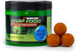 Tandem Baits Carp Food Perfection Hookers | Carpfishing Pesche Pesca Accessori | Alimentatore per la Pesca Carpa | Pesca Accessori alla Carpa 18mm 120g