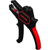 KNIPEX 12 62 180 Otomatik Tel Sıyırıcı 180 mm, Siyah