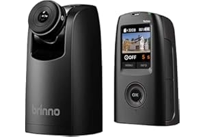 Brinno TLC300 Zeitrafferkamera – 1080P HDR/FHD, 118° FOV, F2.0, 1,44 Zoll entspiegelter IPS-LCD-Bildschirm, Bauprojekte im Innen- und Außenbereich, Lange Akkulaufzeit mit AA-Batterien (bis 100 Tage)