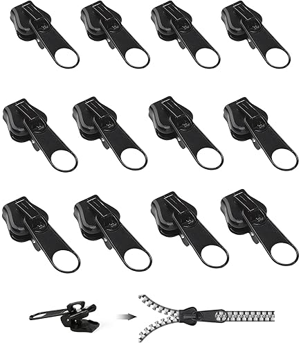 YKK Kit De Réparation De Fermeture éclair, 32 Pièces, Laiton Antique