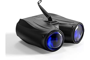 FODEXAZY 128 LED Luces Discoteca Luces de Fiesta con 1000 Patrón RGBW Musical Activación Luces de Escenario DJ para Fiestas Halloween Bodas Navidad