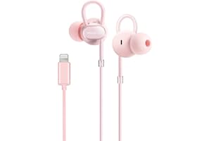 PALOVUE Lightning Écouteurs Intra-Auriculaires pour Compatible avec iPhone 13 12 11 Pro Max iPhone X XS Max XR iPhone 8 Plus iPhone 7 Plus MFi Certified avec Microphone Controller