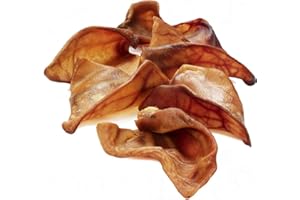 OSWALT Friandises pour chien oreilles de porc séchées 50 pièces