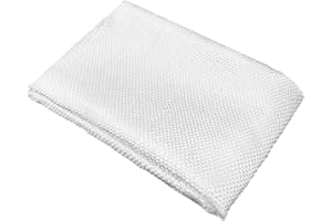 CALIWILL Fiberglass Cloth Plain Weave Fiberglass Mat Woven Fiberglass Sheet 7oz 0.2mm for Boat RC Plane Auto Surfboard Tub Pool Repair 106" x 50"