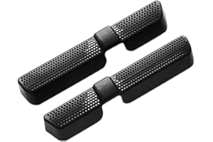 [2 pezzi] CDEFG Compatibile con VW Tiguan 2 2016-2023 Auto Air Vent Copertura Ruecksitz ABS Aria Condizionata Outlet Cover R line Accessori