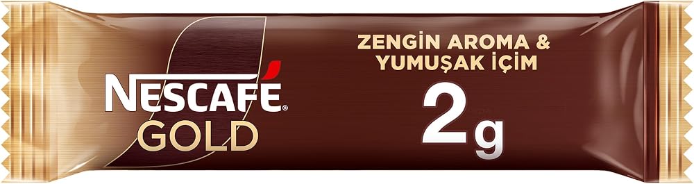 Nescafe Gold 2g 100'lü%100 Çözünebilir Kahve