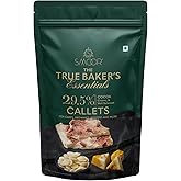 SMOOR Premium White Couverture Chocolate Baking Callets | 29.5% Cocoa True Baker's Artisanal Chocolate Callets | Perfect for 