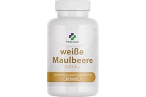 MEDFUTURE Weißer Maulbeerextrakt 500 mg 60 Kapseln Zuckerstoffwechsel