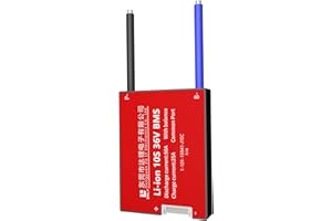 DALY BMS 10S 36 V 50 A Module de protection de batterie Li-ion PCB avec fils d'équilibrage Port séparé BMS pour batterie 18650 36 V