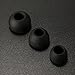 Price comparison product image 18 Pack Small Tips Silicone Earbud Earpad Replacement Earphone Headset (18pcs black)