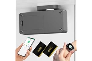 Eseesmart RFID Cupboard Lock, Bluetooth Electronic Child Proof Cupboard Cabinet Drawer Lock for Kitchen Liquor Cabinet Drawer Locker Cupboard