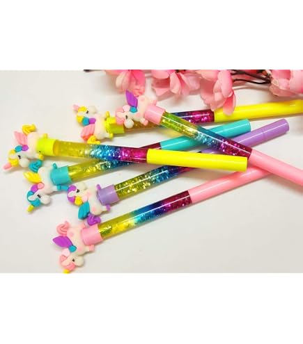 thumbnail image 2 of Unicorn Pen, 100% Handmade Wood Carved Animal Gel Botswana 2 of 11