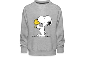 Spreadshirt Peanuts Snoopy Und Woodstock Kinder Premium Pullover