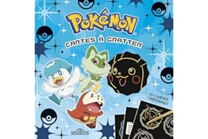 Pokémon – Cartes à gratter – Paldea – Pochette avec 10 cartes à gratter et un bâtonnet – Dès 6 ans