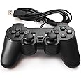 USB Wired Game Controller for Windows PC/Raspberry Pi Gamepad Remote Controller Dual Vibration Gaming Joystick Joypad for Desktop Laptop Computer(Windows 11/10/8/7) & Roblox/Steam/RetroPie/RecalBox