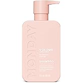 MONDAY Haircare Volume Shampoo for Thin, Fine and Oily Hair, Made with Coconut Oil, Ginger Extract and Vitamin E, 100% Recycl