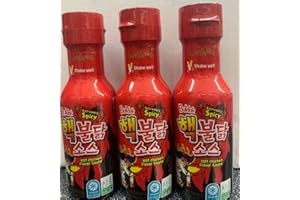 SPICEHUB Samyang Lot de 3 sauces au poulet piquant extrêmement épicé 200 g