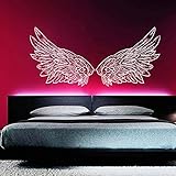 Wandtattoo Flügel Engel Fototapete Vinyl Aufkleber Schlafzimmer Dekoration für Zuhause Junge Nautische Kinderzimmer Wandsticker Wandbilder Wandaufkleber Wand Sticker